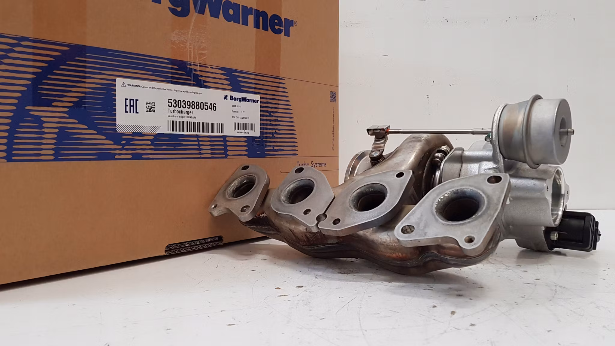53039700546 / 53039880546 BorgWarner Renoverad OEM turbo : 314598415 , 31459841 , 36010231 ( Bytesturbo )