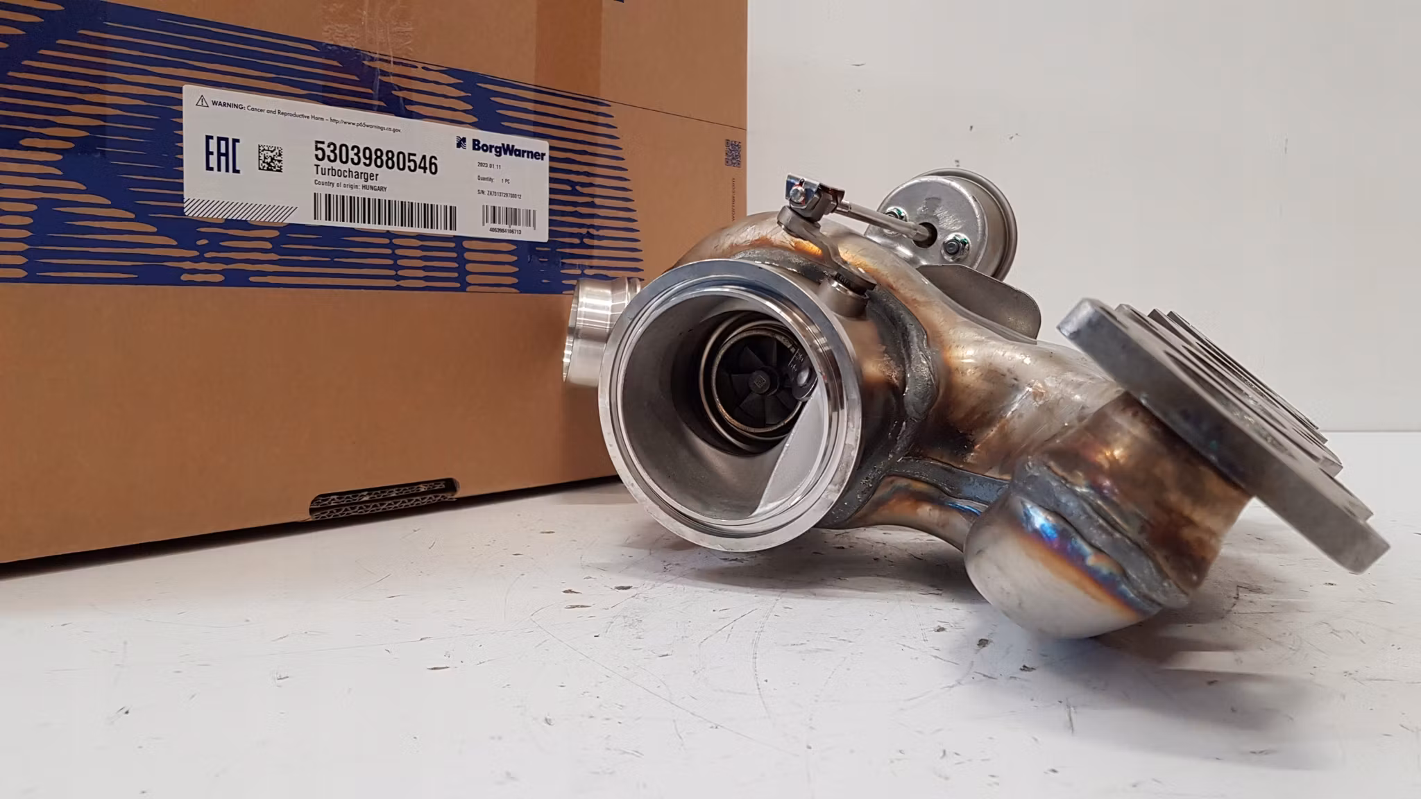 53039700546 / 53039880546 BorgWarner Renoverad OEM turbo : 314598415 , 31459841 , 36010231 ( Bytesturbo )