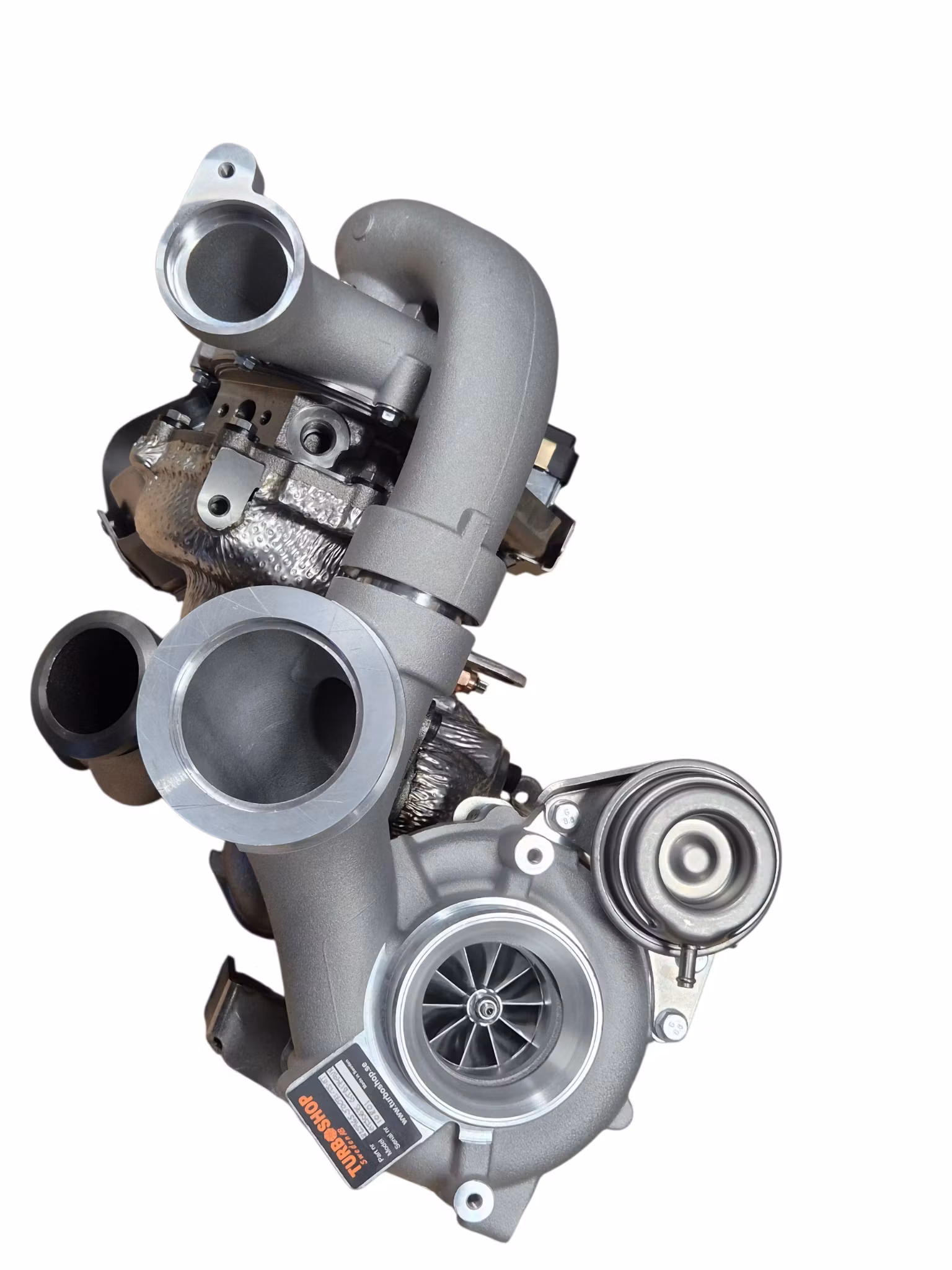 825965-5007S Turboshop solutions eftermarknadsturbo tGT3067S+GTB1749VK  AUDI dubbelturbo ( Bytesturbo)