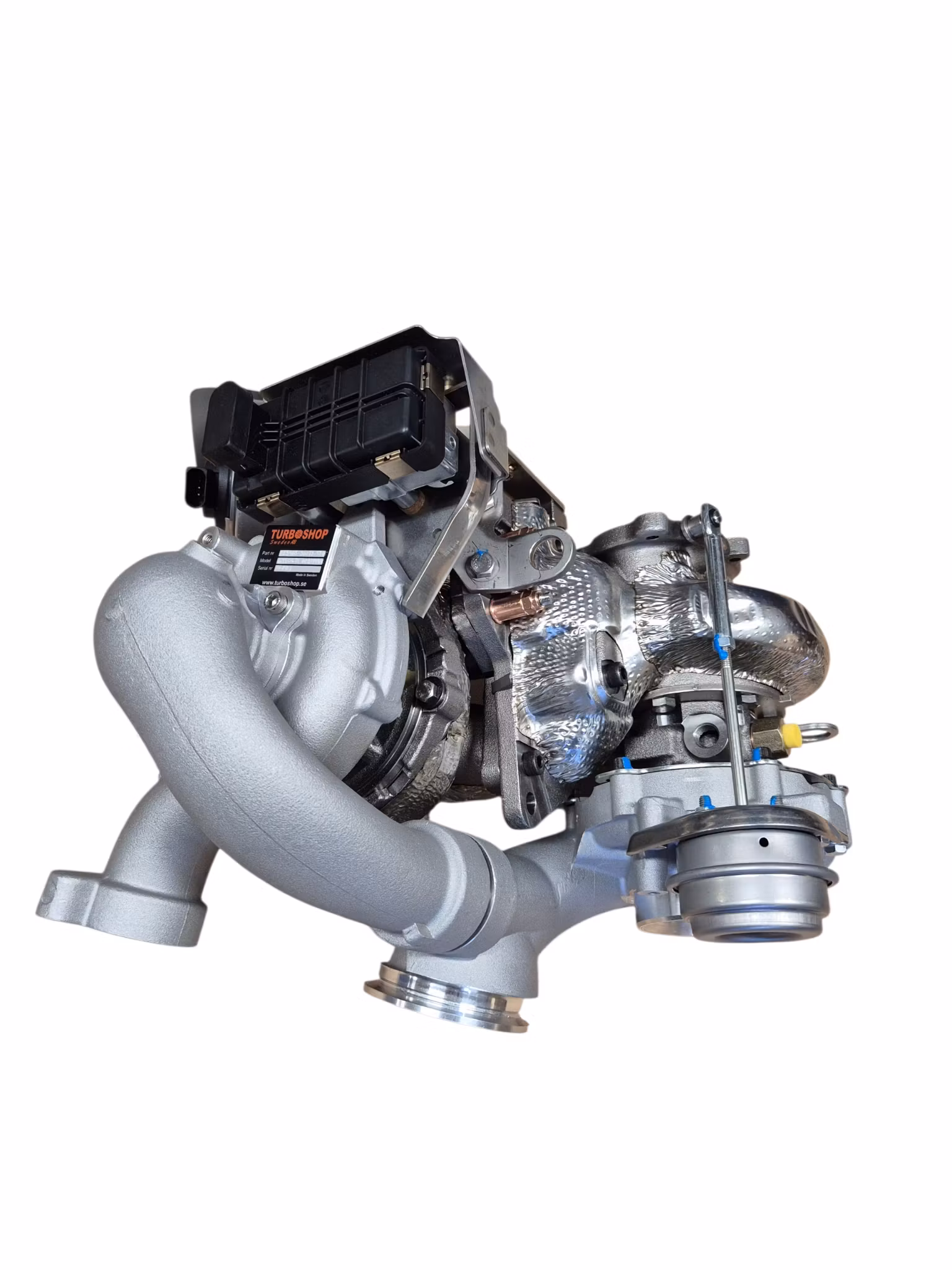 825965-5007S Turboshop solutions eftermarknadsturbo tGT3067S+GTB1749VK  AUDI dubbelturbo ( Bytesturbo)