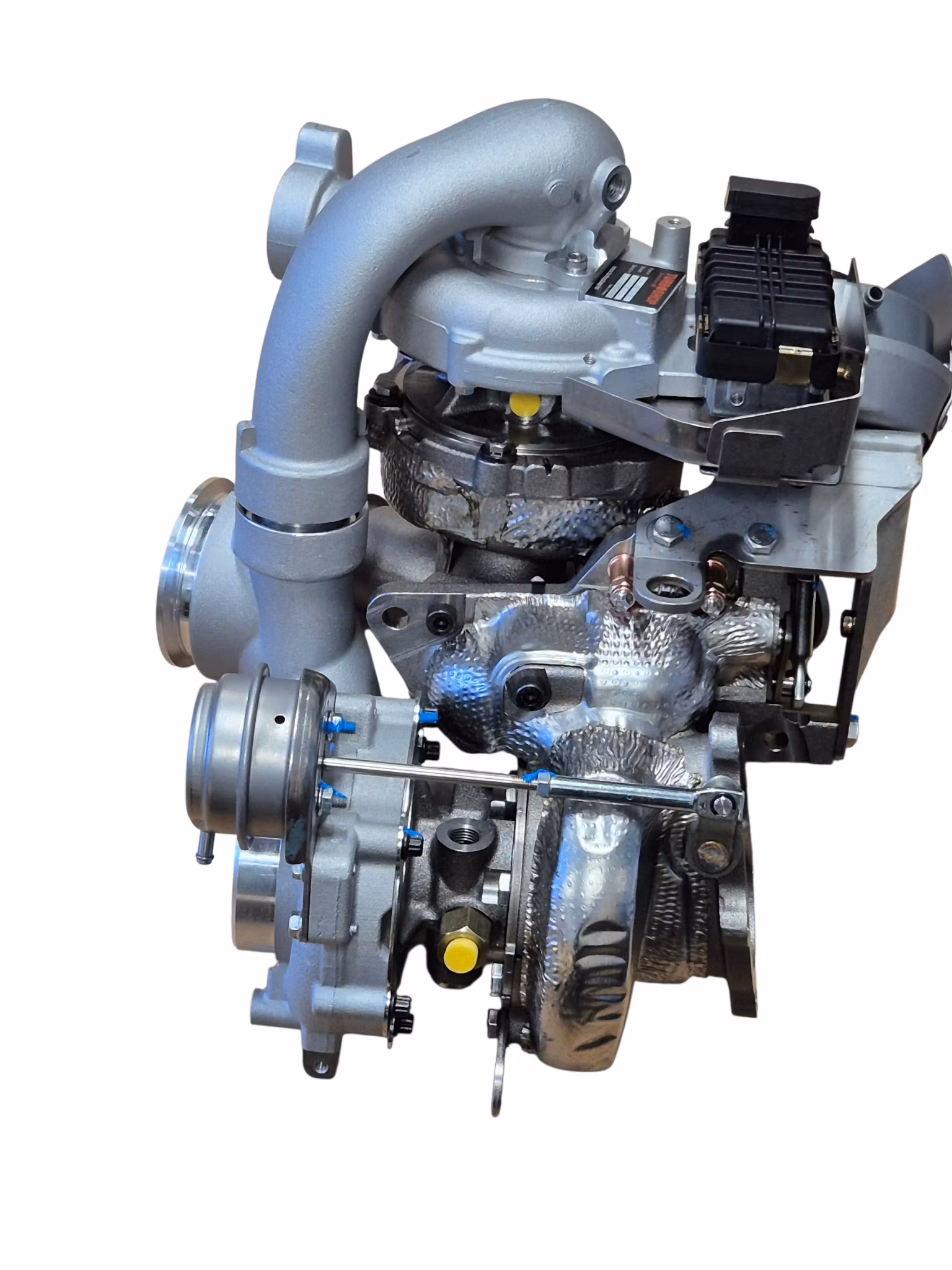 825965-5007S Turboshop solutions eftermarknadsturbo tGT3067S+GTB1749VK  AUDI dubbelturbo ( Bytesturbo)
