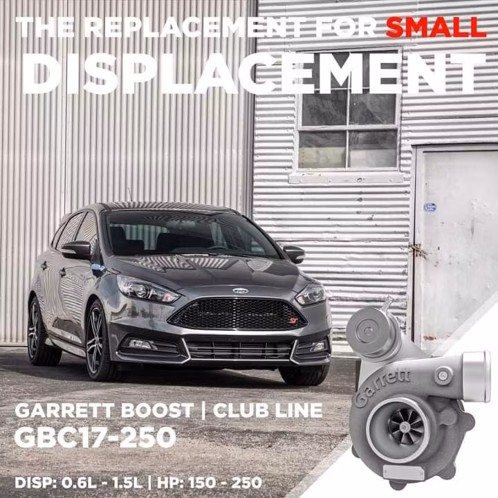 Garrett GBC17-250 Turbocharger 0.50 A/R IWG 896052-5003S