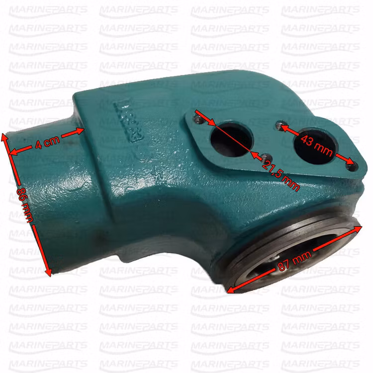 MAR963 Avgasknä / avgaskrök för Volvo Penta 31, 41