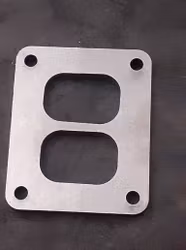 T4 divided 82X69 Garrett G42 avgas in Rostfritt