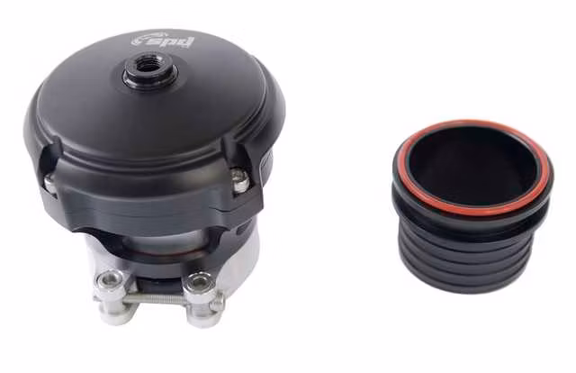 SPD V2 Dumpventil 50mm svart - Slanganslutning