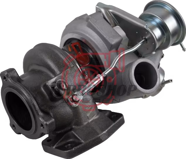 Turboshop Fabriksny TD04HL-19T turbo med Billet kompressordel samt A/R 7 rakt turbinhus . ( 350-380 hk ) ( Volvo )