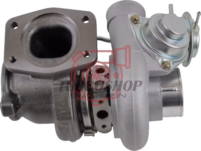 Turboshop Fabriksny TD04HL-19T turbo med Billet kompressordel samt A/R 7 rakt turbinhus . ( 350-380 hk ) ( Volvo )
