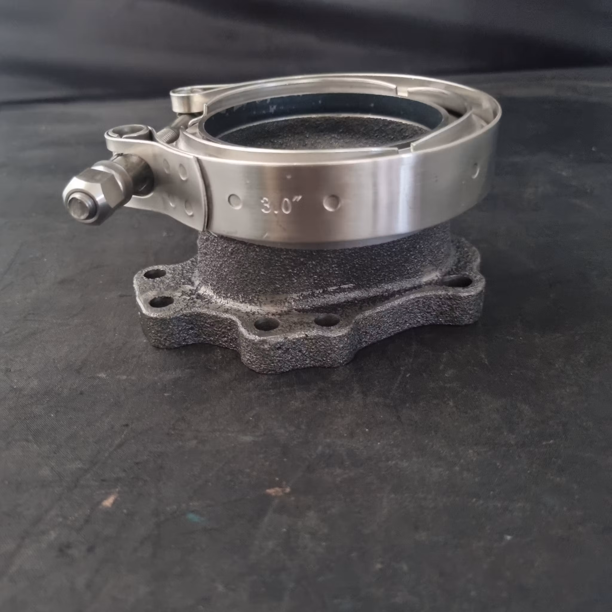 Garrett 5-bult utlopp till 3" V-band adapter GT25 GT28 GT29 GT30 ( Gamla ) GBC series