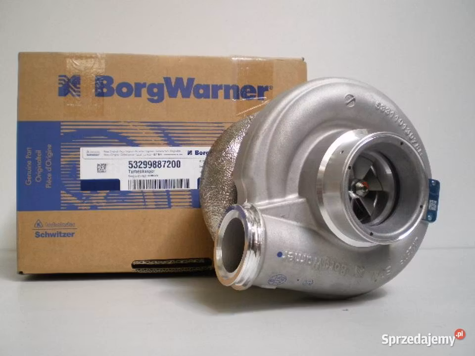 53299887200 BorgWarner fabriksny original turbo MAN OEM : 51.09100-7808 51091007808 51.09100-9808 51091009808