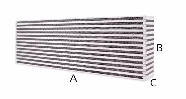 703518-6017 Garrett Intercooler cellpaket (457x267x76) ( 510-530 HP ) ( Storsäljare )