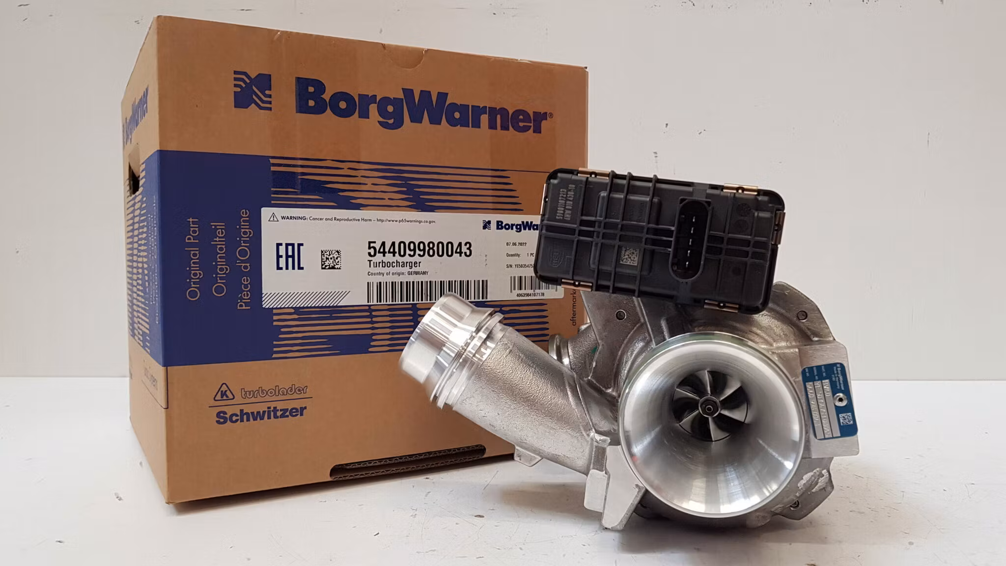 54409700043 54409710043 54409880043 BMW fabriksny originalturbo ( Storsäljare )