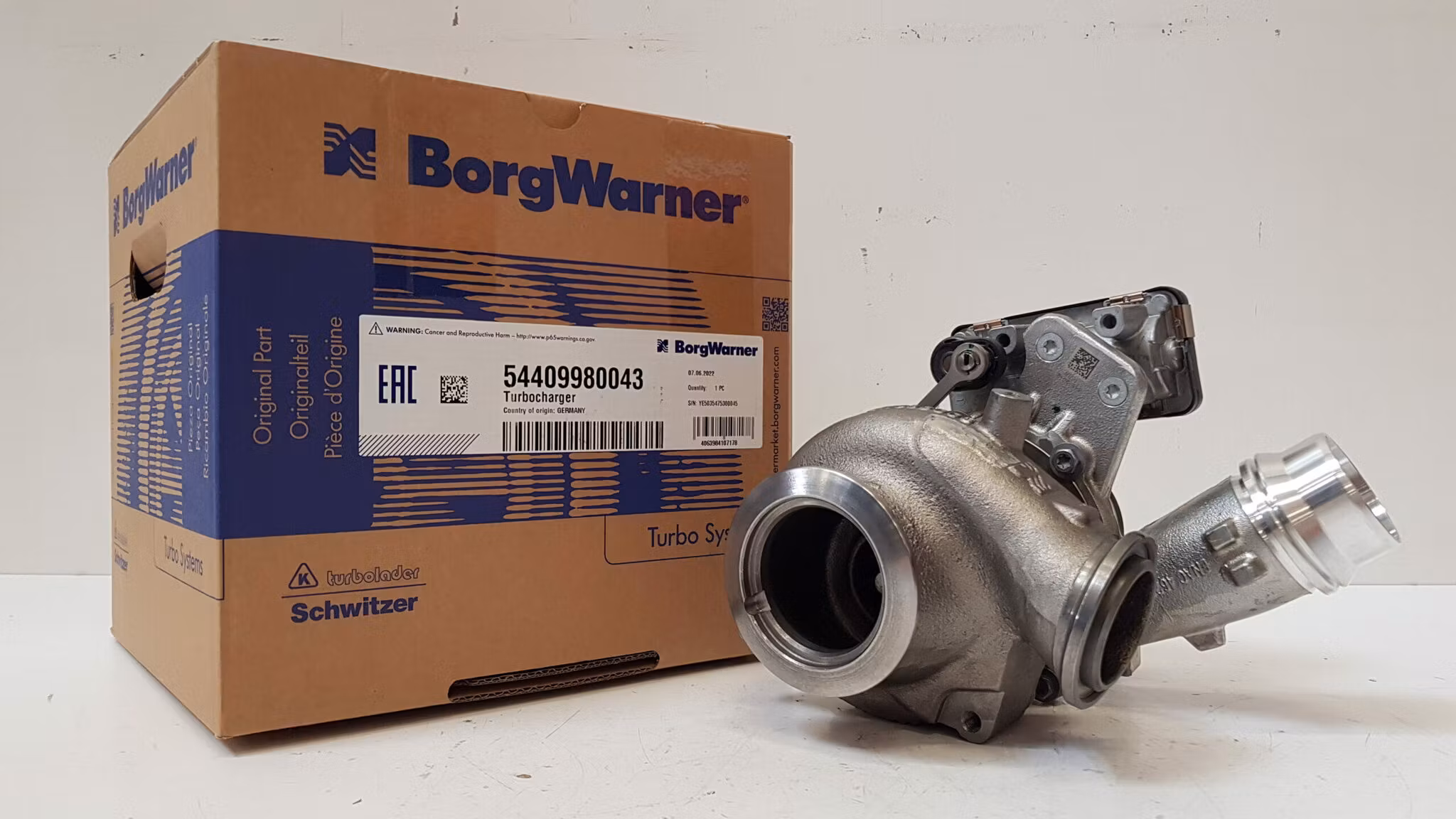 54409700043 54409710043 54409880043 BMW fabriksny originalturbo ( Storsäljare )