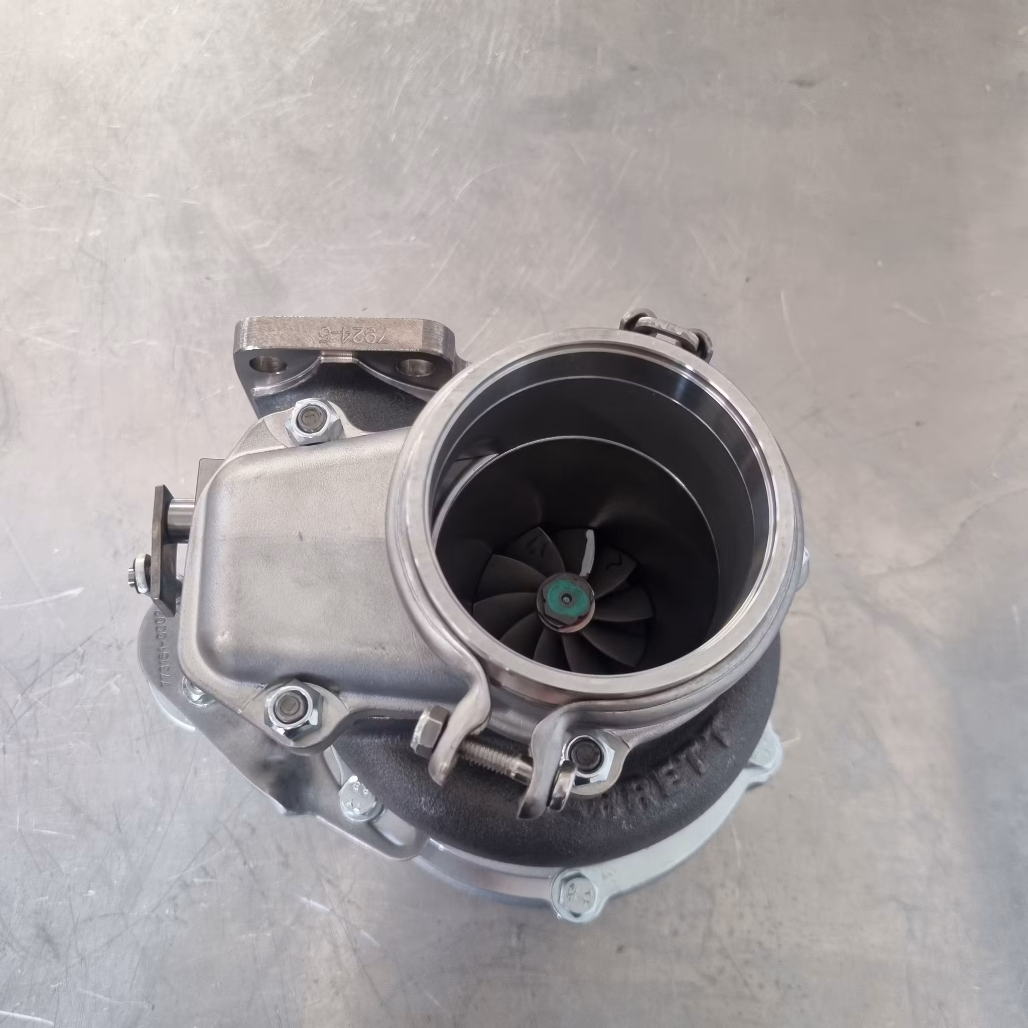 Garrett GT/GTX30-35 "USA" 5 bult downpipe adapter 3" inkl fläns + klämma