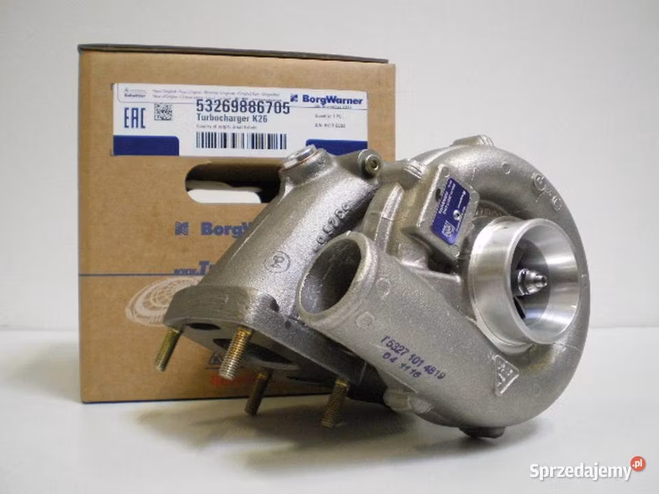 53269886705 BorgWarner fabriksny originalturbo Mercruiser Mercury Marine 4.2 250 HP 96- OEM :  35242072F
