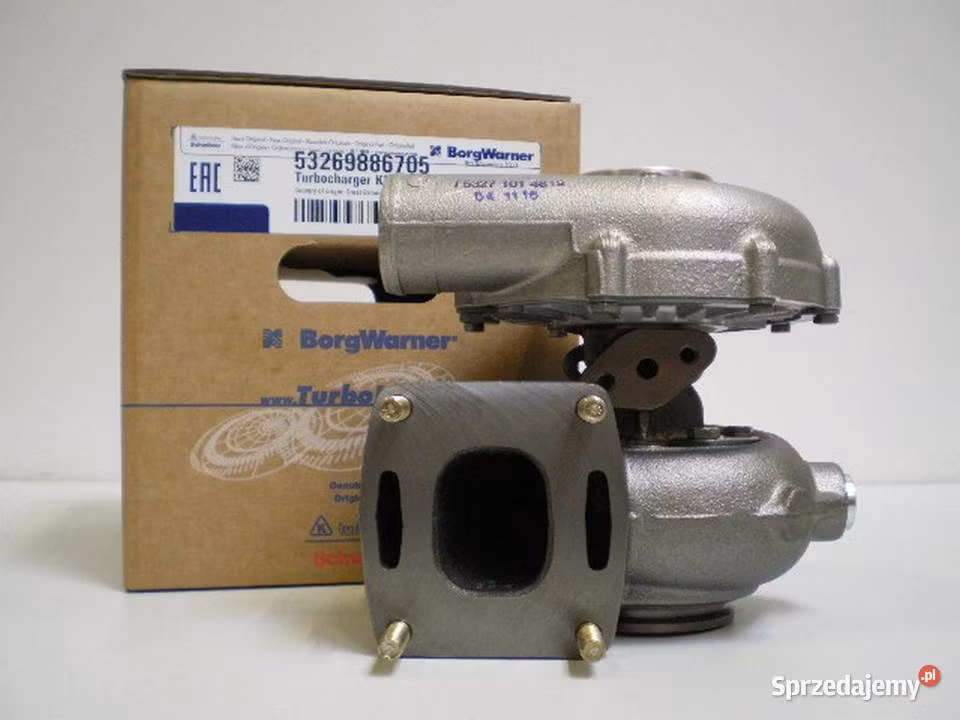 53269886705 BorgWarner fabriksny originalturbo Mercruiser Mercury Marine 4.2 250 HP 96- OEM :  35242072F