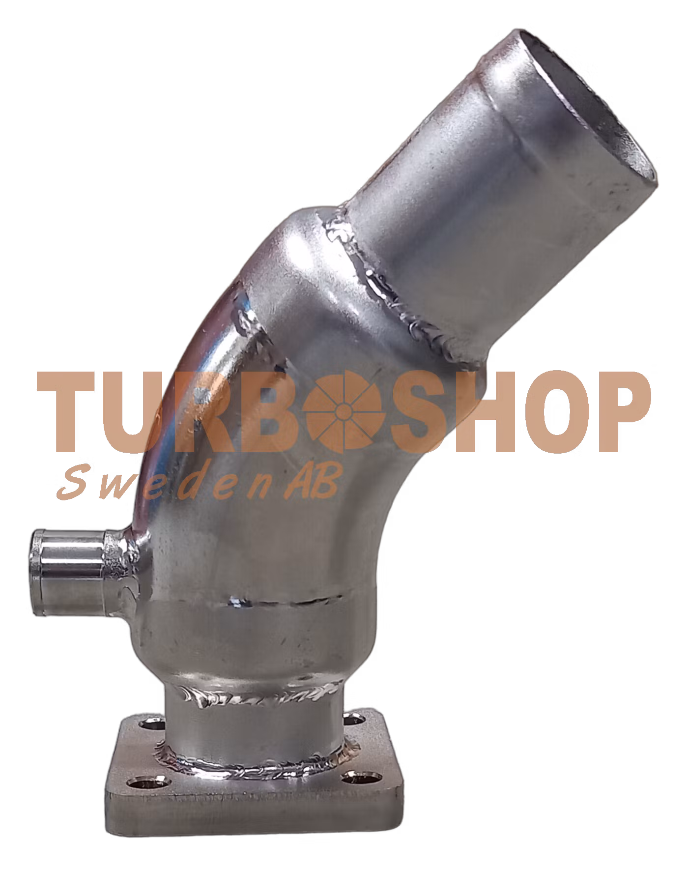 Avgasknä rostfritt för Volvo Penta 2010, 2020, 2030, 2040, D1, D2