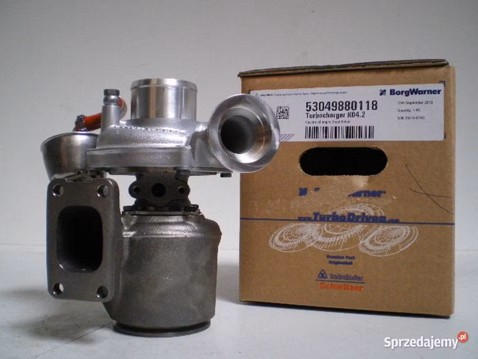 53049880118 Fabriksny original turbo  Deutz: TCD2012L4, 04509116, 4509116