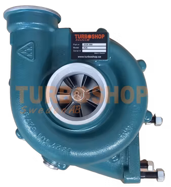 53269706497 / 53269886497 BorgWarner K26 Volvo Penta Bytesturbo Original nummer :3802070,838697,860916,861260 ( Rostfri hylsa )