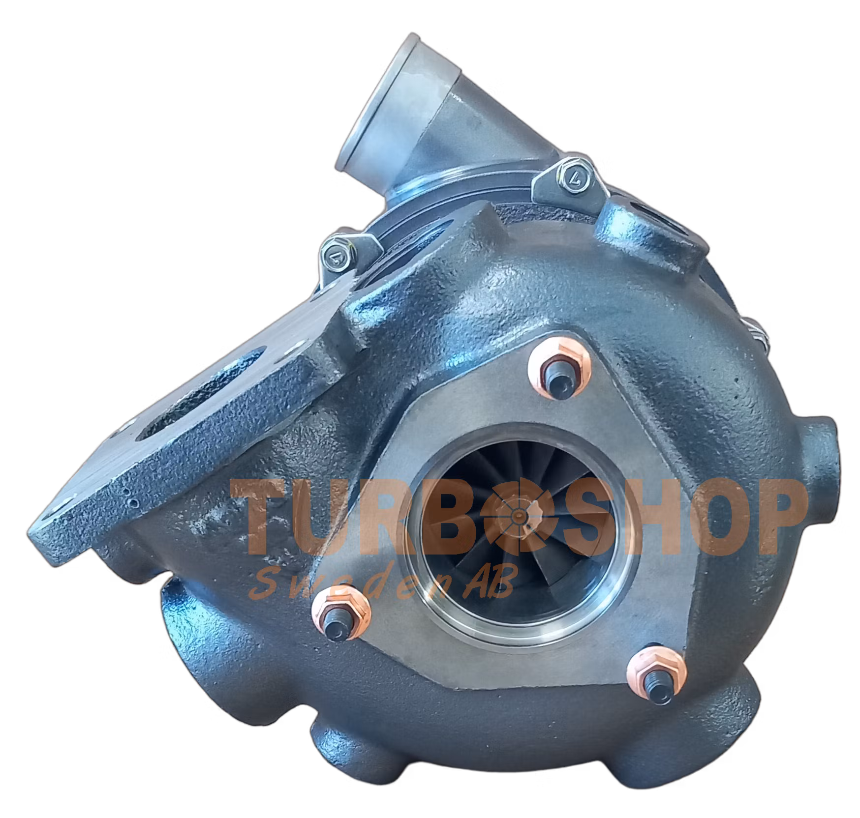 MYAV IHI renoverad turbo med rostfri hylsa Yanmar 4LH-STE Oem nummer : 6T-583, 119195-18031, 119195-18030 ( Bytesturbo )