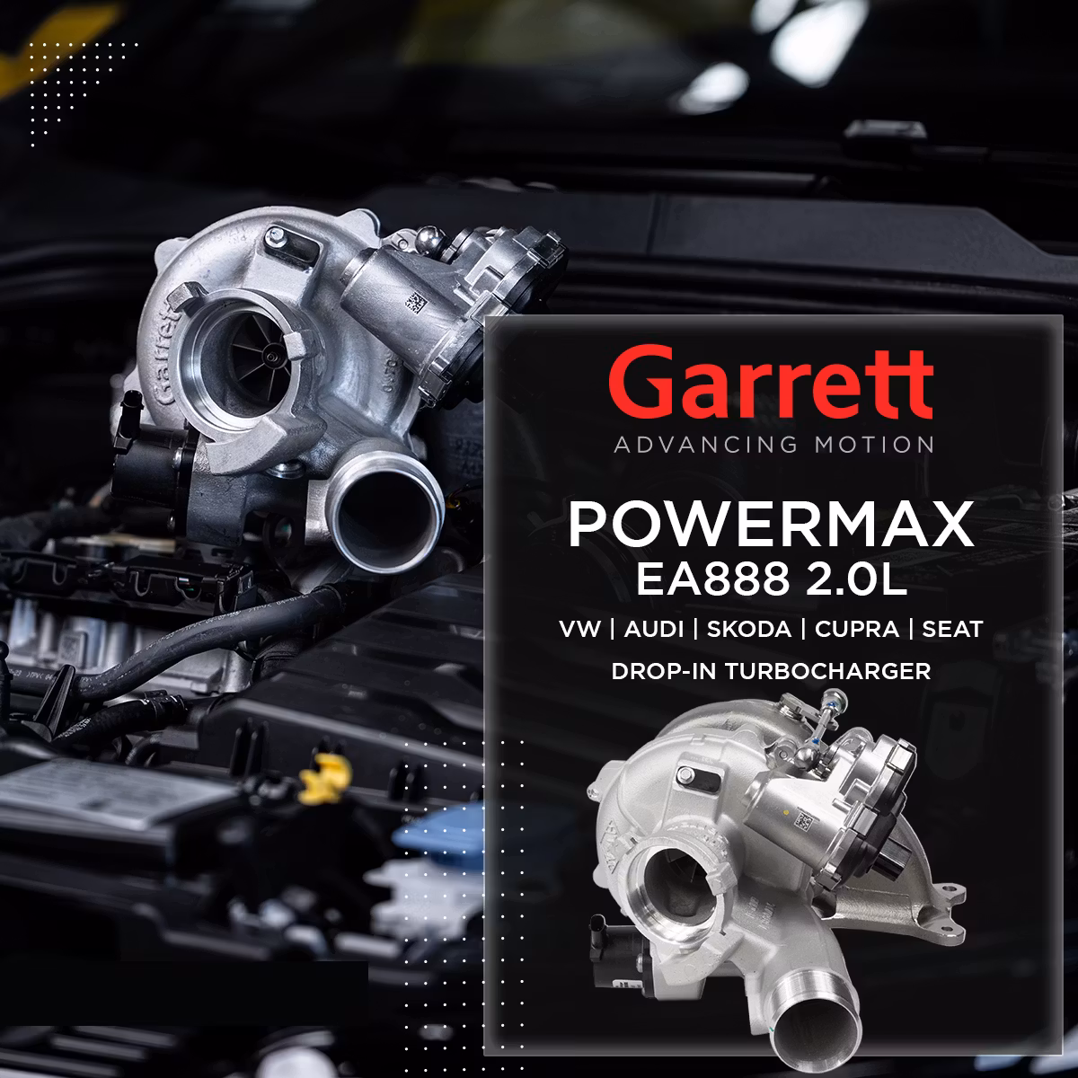 917056-5002S Garrett PowerMax GT2260 VAG 2.0L MK8 EA888 Evo4 ( Storsäljare )