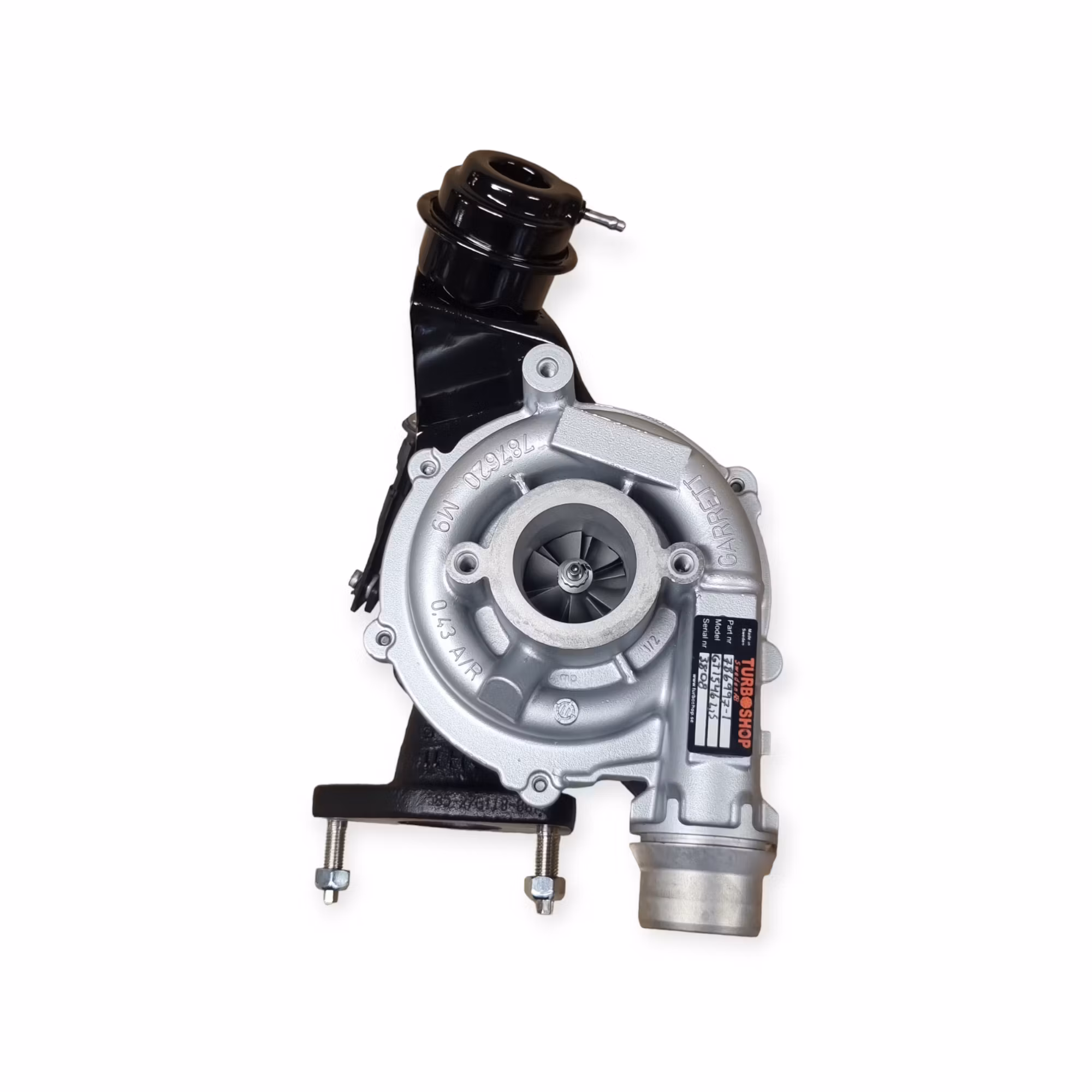 786997-5001S Garrett GT1546JS bytesturbo. OEM : 144109364R 1441100Q1M Vatten + oljekyld. ( Bytesturbo )