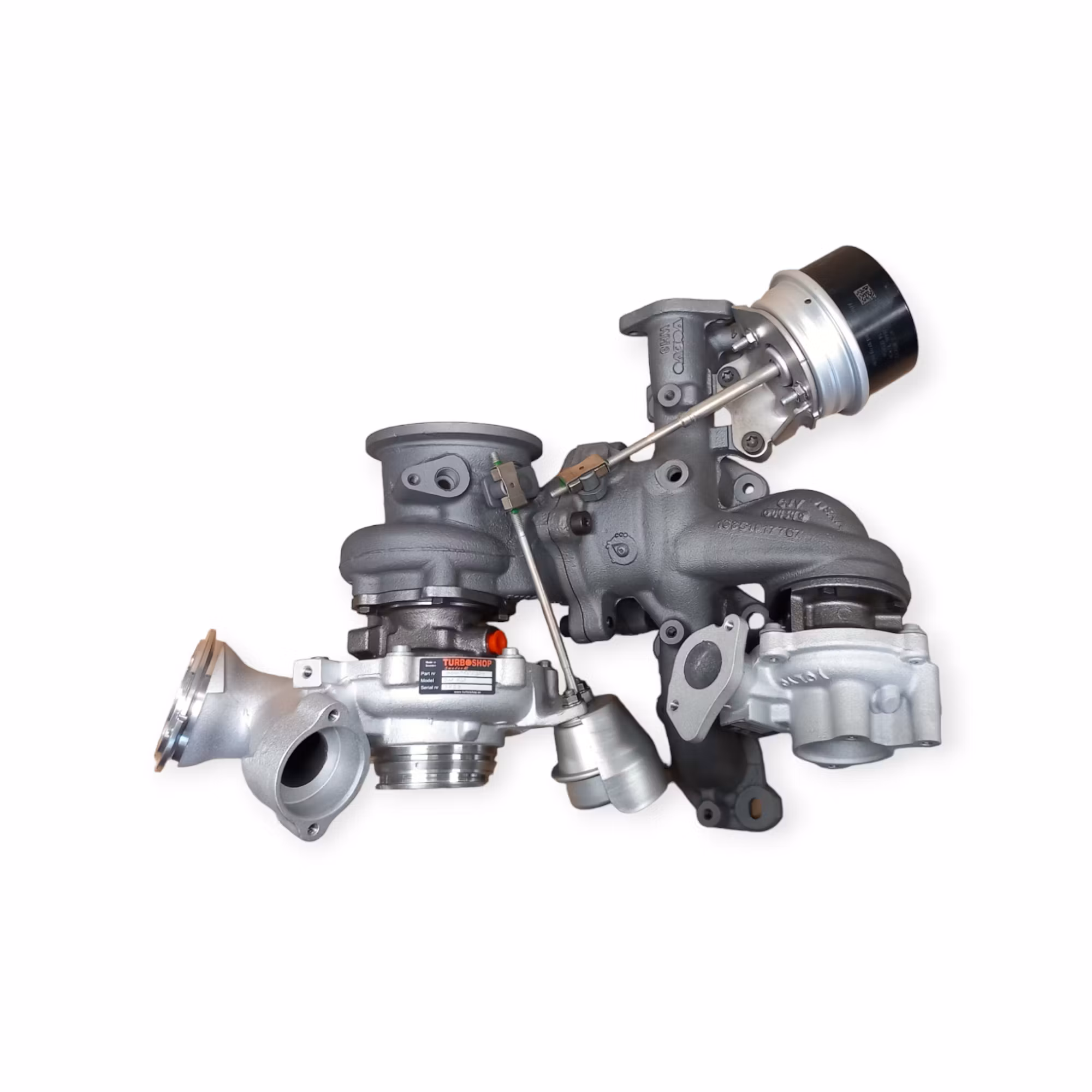 10009980228 / 10009880354 Borgwarner renoverad bytesturbo Volvo V40/XC60/V60 2.0 D4 Motorkod: D4204T ( Bytesturbo )