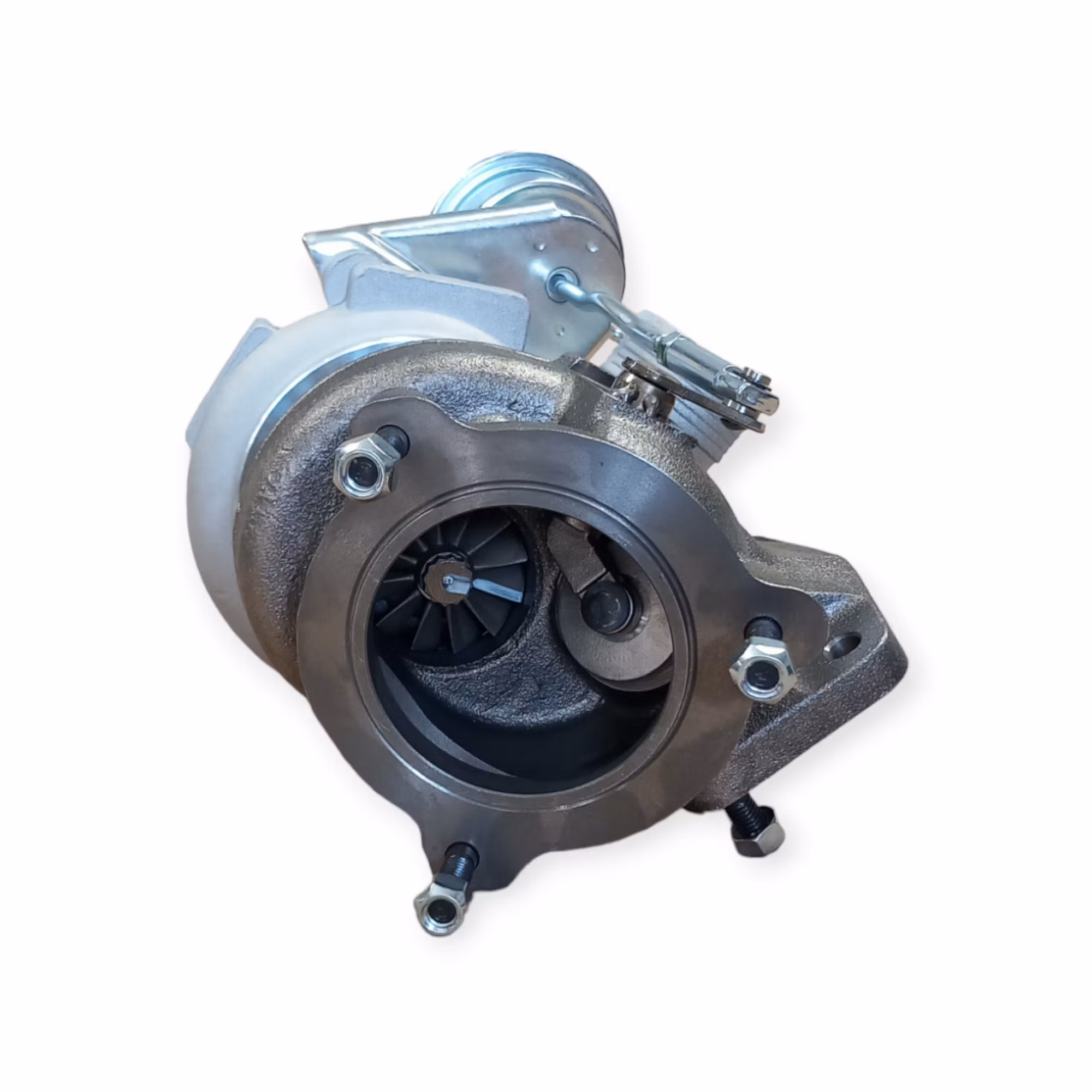 Fabriksny TD04HL-19T turbo med Billet kompressordel samt A/R 7 vinklat turbinhus .( 360-400 hk ) ( Volvo ) 19T Billet