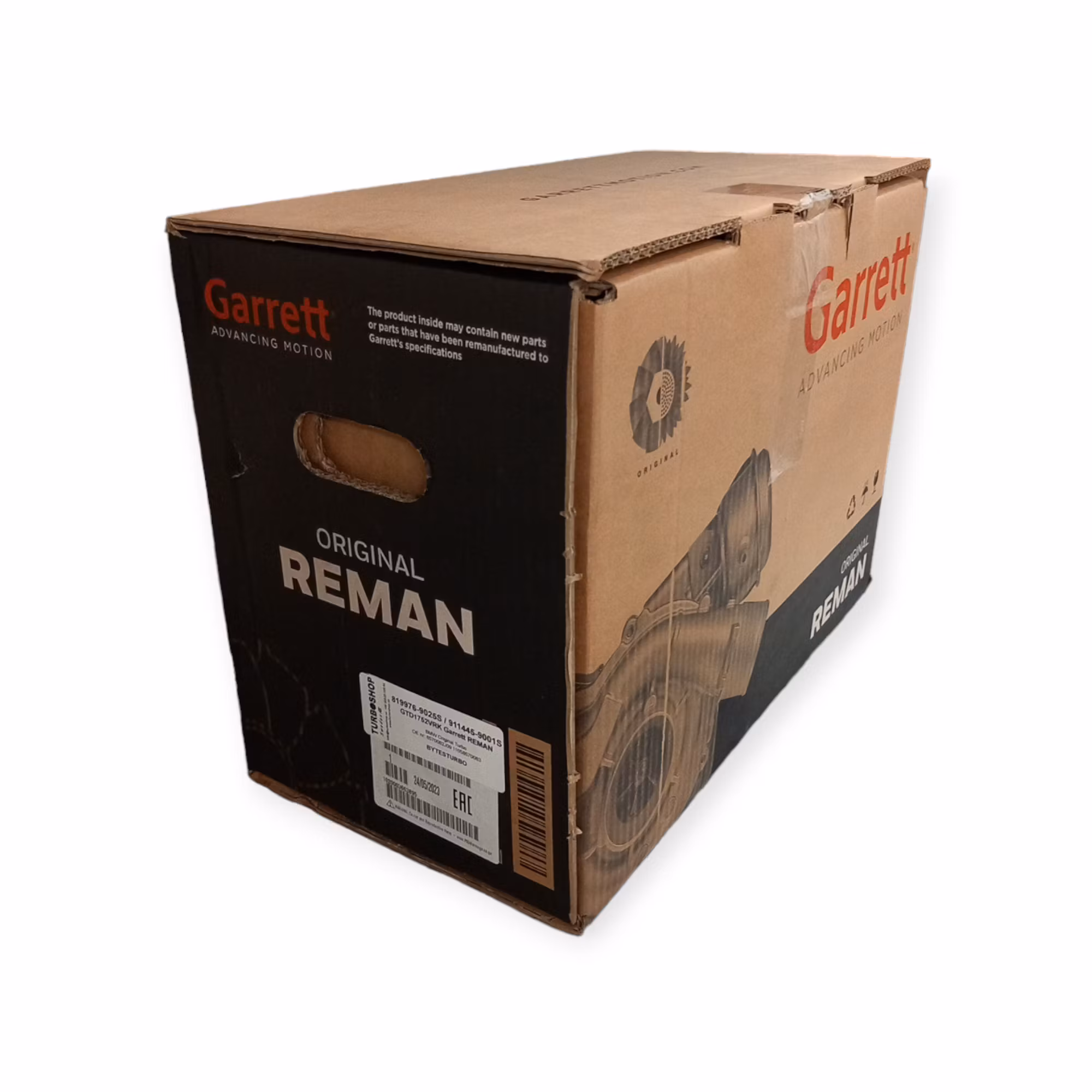 819976-9025S / 911445-9001S GTD1752VRK  Garrett reman BMW original turbo OE number: 8570082J09,11658570083 ( Bytesturbo )