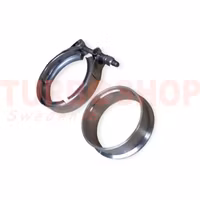 V-bands Kit 3" Downpipe Garrett GT GTX 30-35 samt hela G-serien ( Avgas ut )