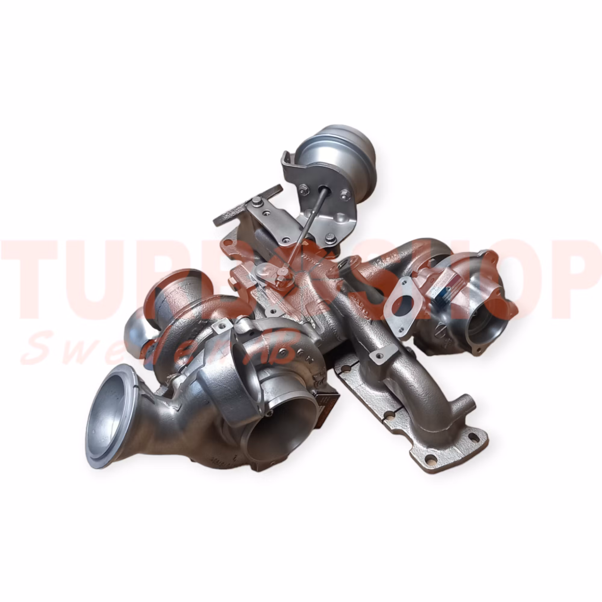 10009880162 / 10009880331 BorgWarner renoverad dubbelturbo Volvo : D4202 ( Storsäljare )