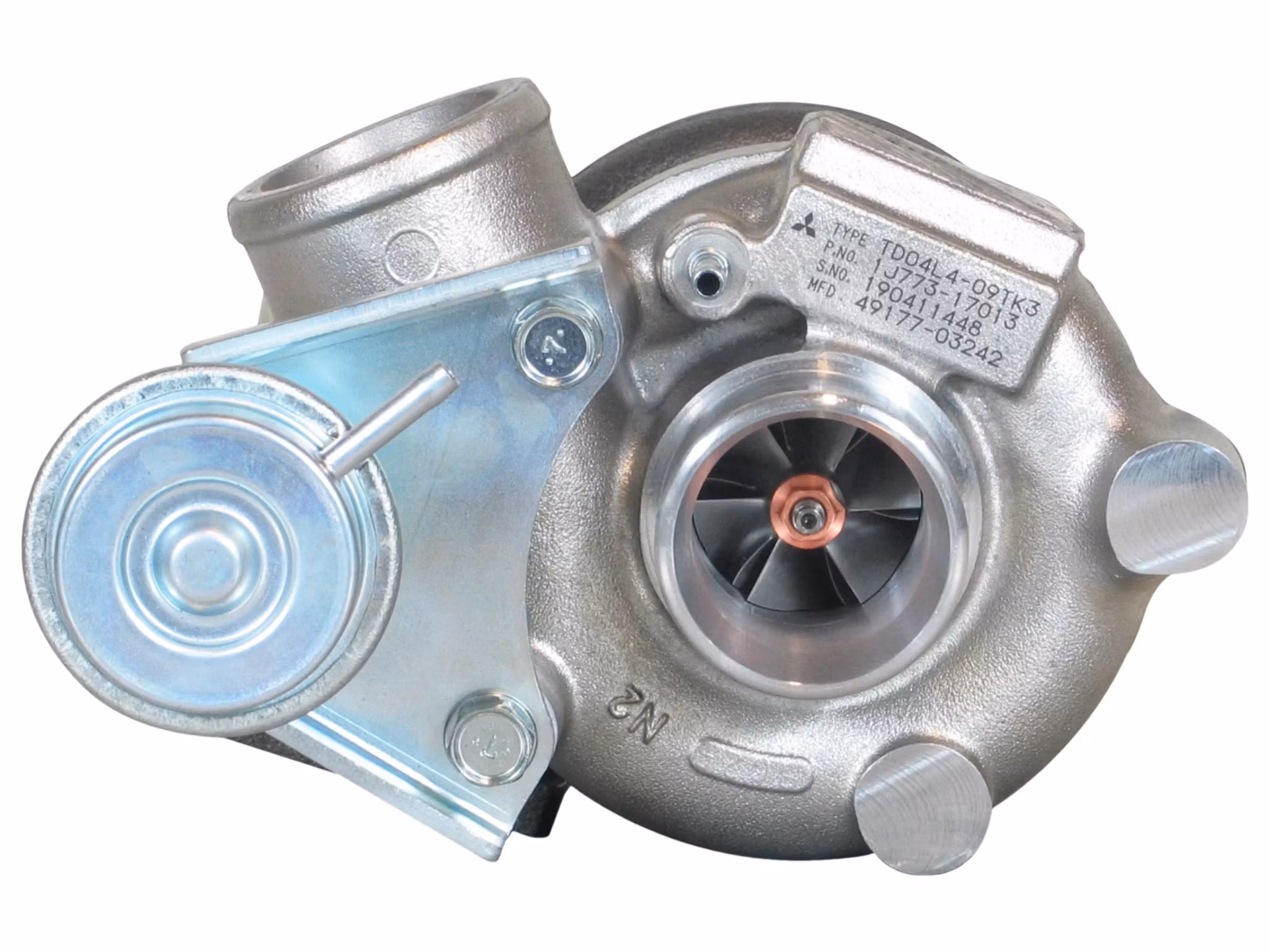 49177-03242  Mitsubishi TD04L4 Turbo Kubota V3307-CR-TE4-BB 3.3L fabriksny originalturbo