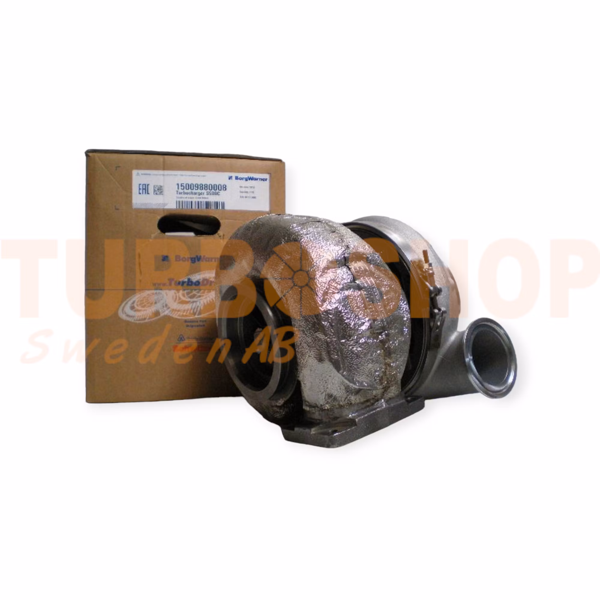 15009980008 BorgWarner S500 Fabriksny originalturbo OEM : 3801119 3885396