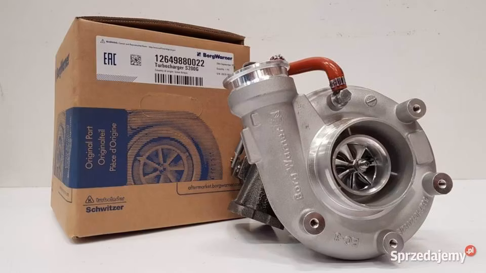 12649880022 BorgWarner S200G Fabriksny originalturbo