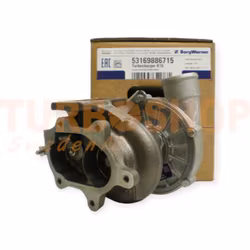 53169886715 BorgWarner K16 fabriksny originalturbo  Motorkod : D706LT