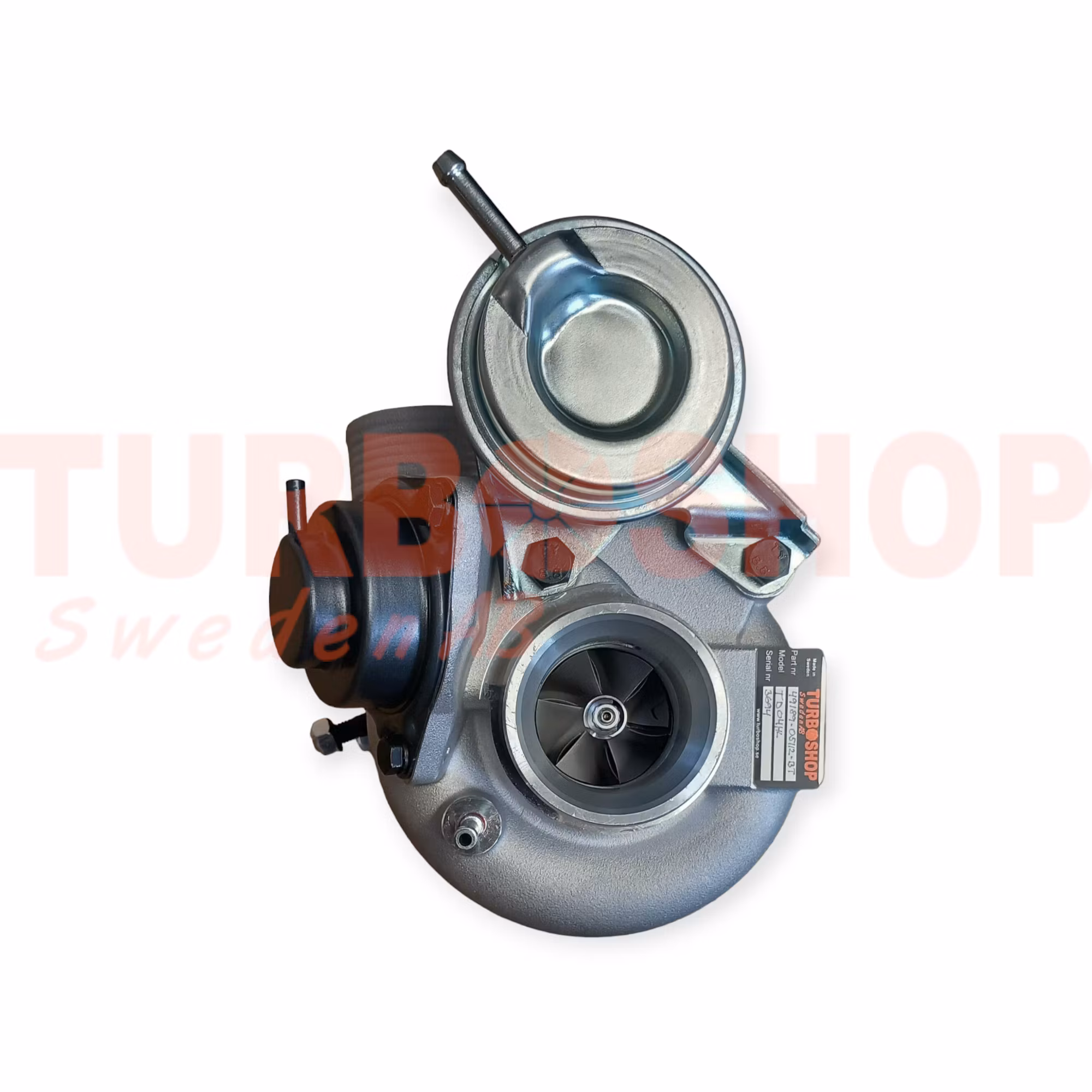 49189-05112 Mitsubishi TD04HL-16T A/R 7 Vinklat renoverad ( Bytesturbo )