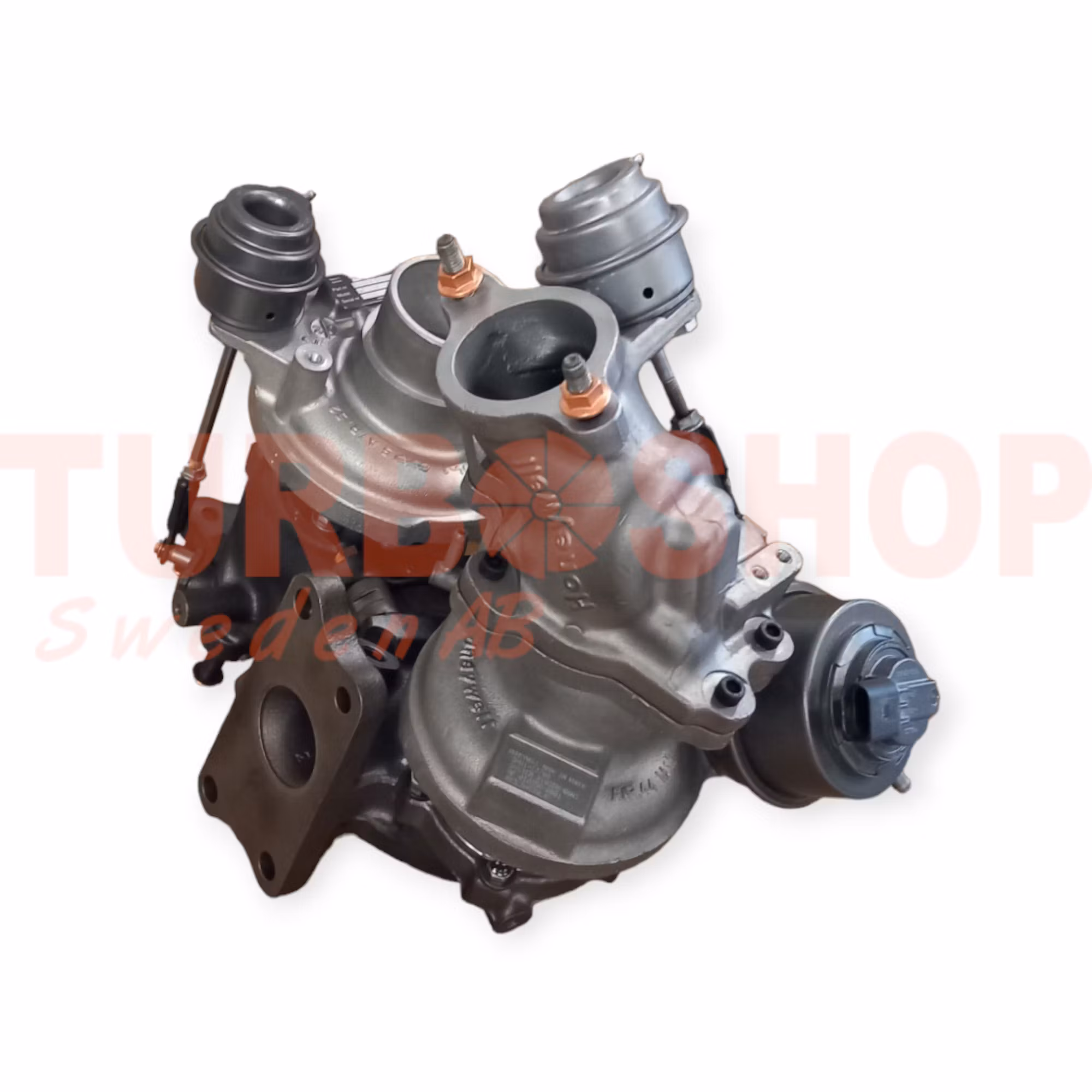 810358-5005S  Renoverad Garrett dubbelturbo Mazda 2.2 D motorkod : SHY1 OEM :  SH0113700E 3 6 CX-5 ( Bytesturbo )