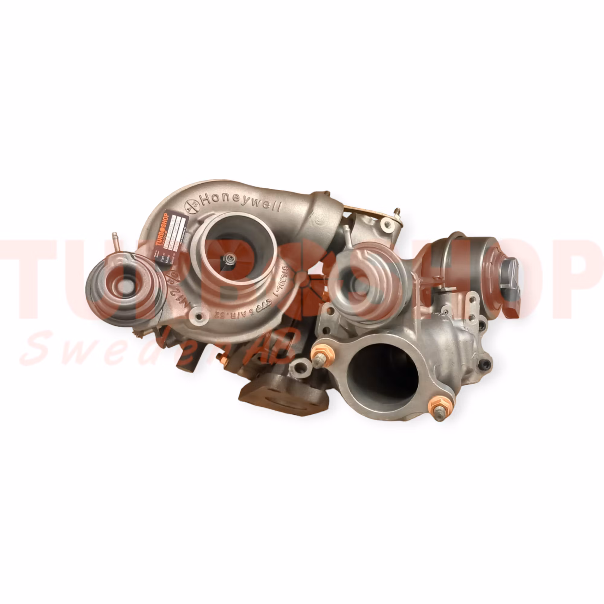 810358-5005S  Renoverad Garrett dubbelturbo Mazda 2.2 D motorkod : SHY1 OEM :  SH0113700E 3 6 CX-5 ( Bytesturbo )