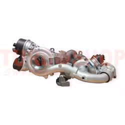 10009880383 Renoverad bytesturbo  Bi-turbo VW crafter / Transporter T5 T6 2.0 BI TDI  ( Storsäljare )