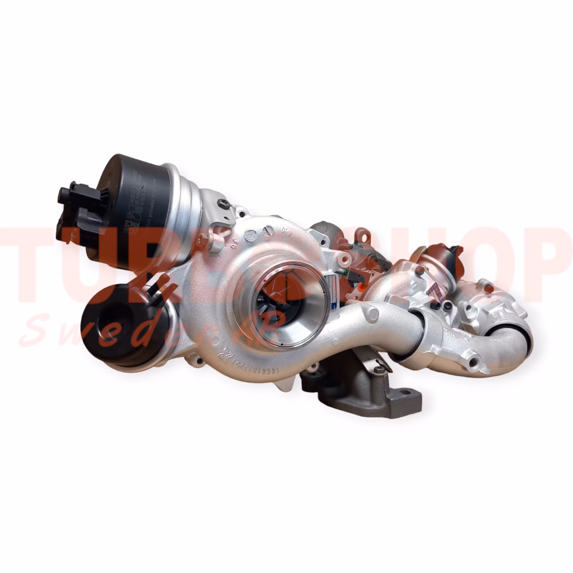 10009880383 Renoverad bytesturbo  Bi-turbo VW crafter / Transporter T5 T6 2.0 BI TDI  ( Storsäljare )