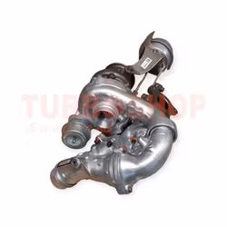 10009880166 BorgWarner R2S renoverad originalturbodubbelturbo Mercedes