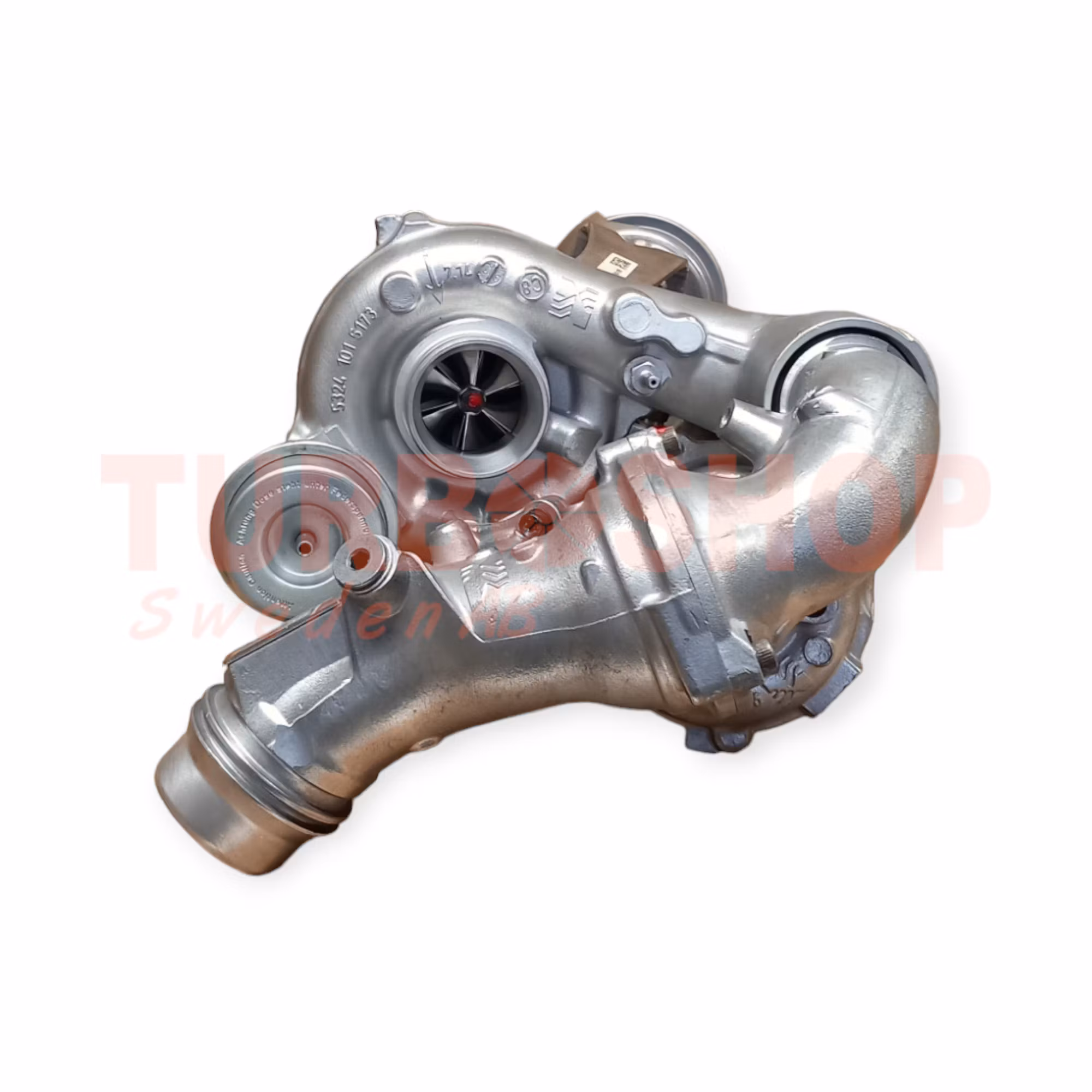 10009880166 BorgWarner R2S renoverad originalturbodubbelturbo Mercedes