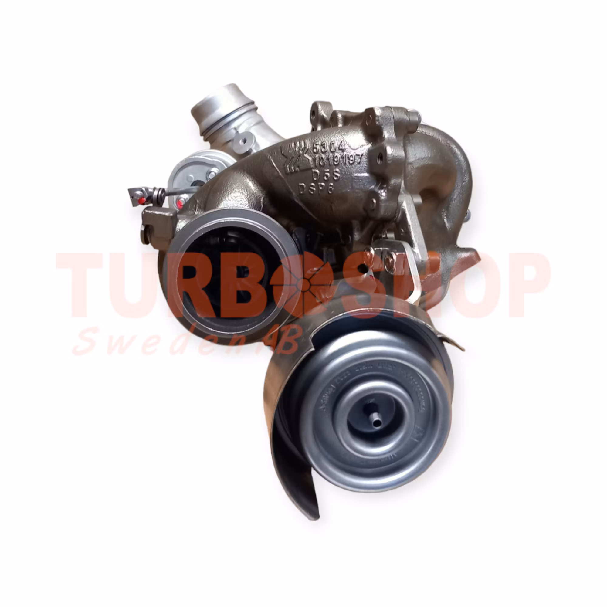 10009880166 BorgWarner R2S renoverad originalturbodubbelturbo Mercedes