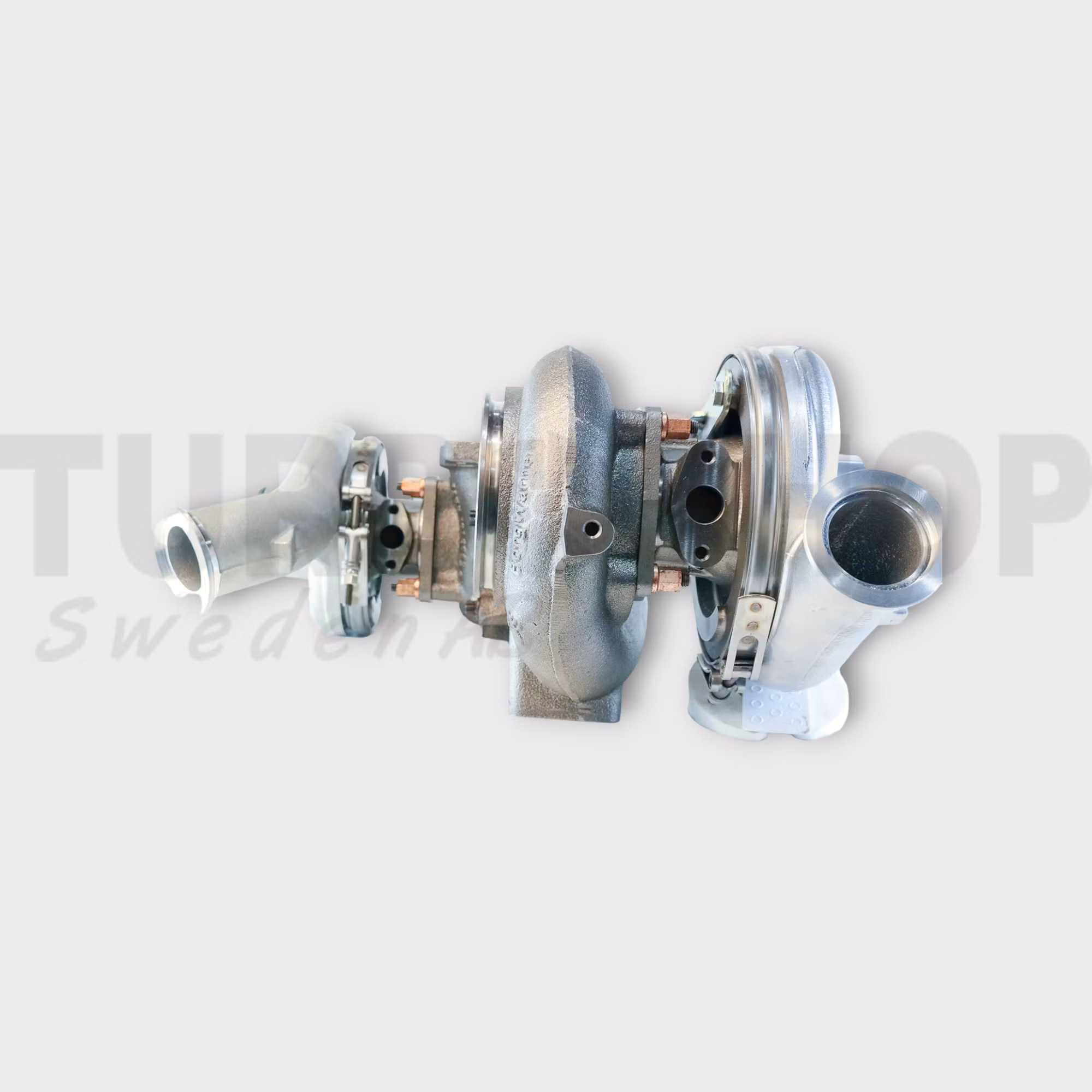 10009880128 MAN 6.9 dubbelturbo fabriksny Borgwarner originalturbo.