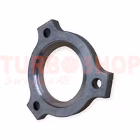 Downpipefläns TD04 19T rakt avgashus