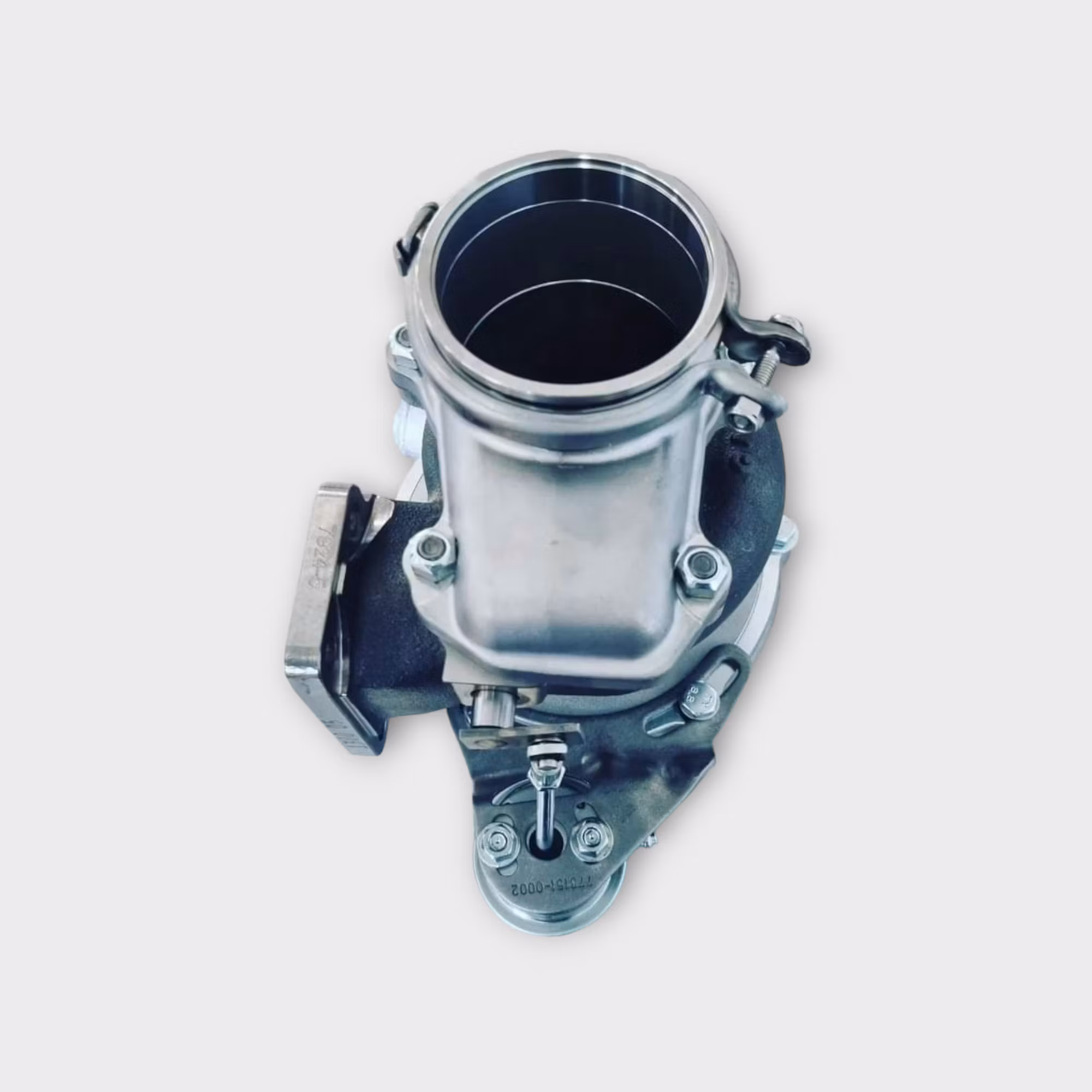 Garrett GT3076R komplett med intern wastegate samt adapter T3 / V-band A/R 0,82