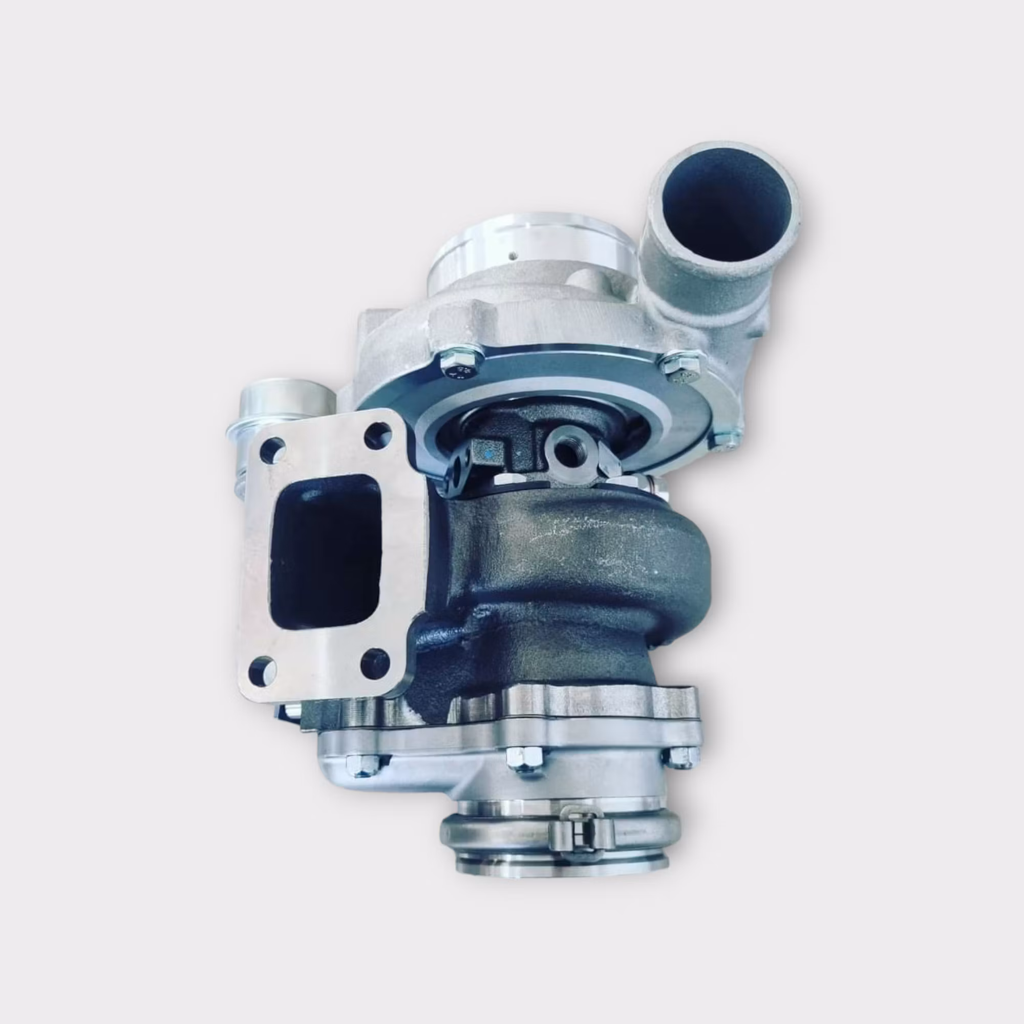 Garrett GT3076R komplett med intern wastegate samt adapter T3 / V-band A/R 0,82