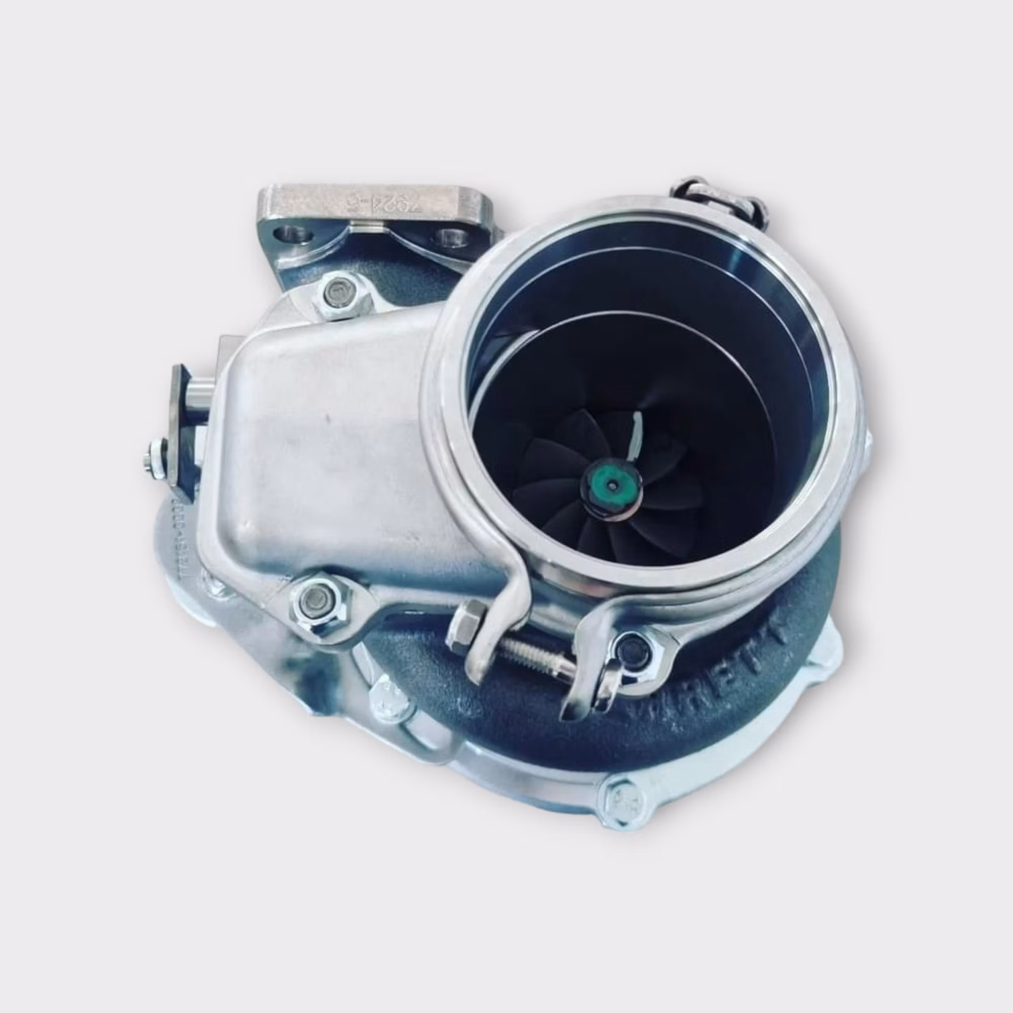 Garrett GT3076R komplett med intern wastegate samt adapter T3 / V-band A/R 0,82