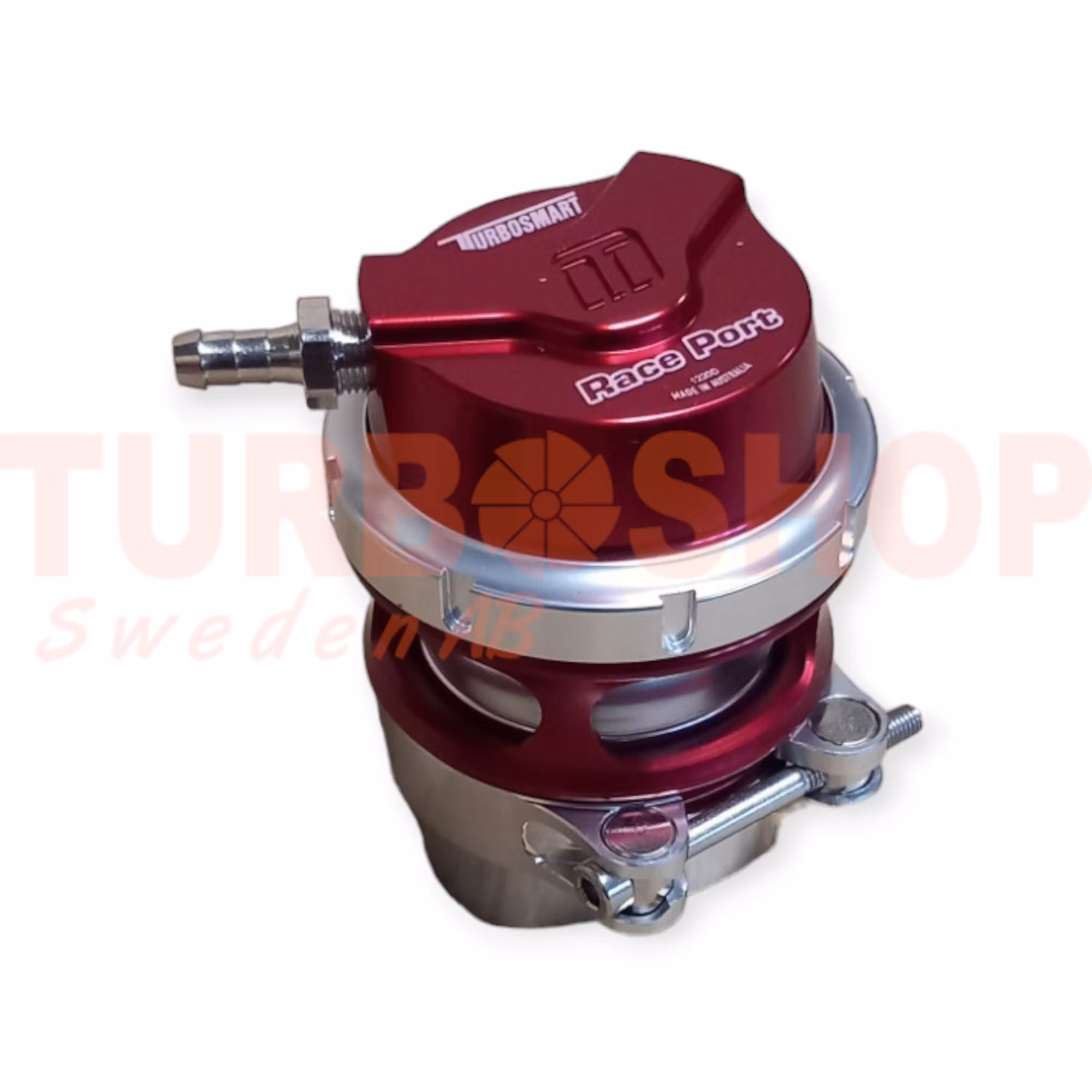 Turbosmart dumpventil Race Port Svart GEN-V - Röd