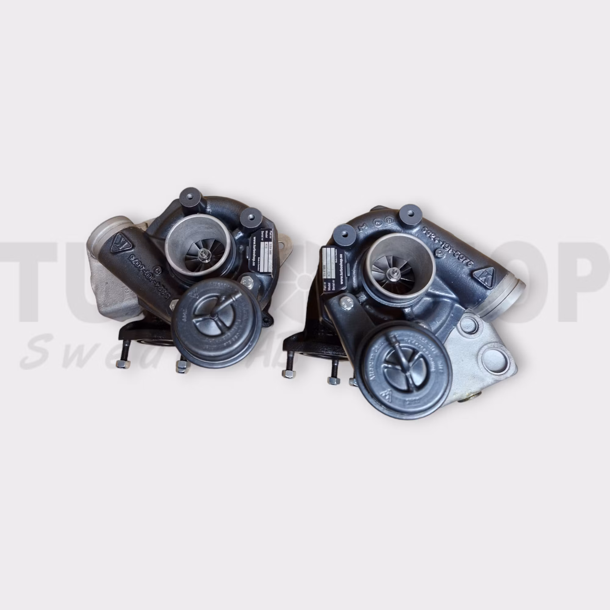 53169886727 Borgwarner K16 Renovering turbo Porsche 911 Turbo (996) with M96/70 S Engine  - Höger