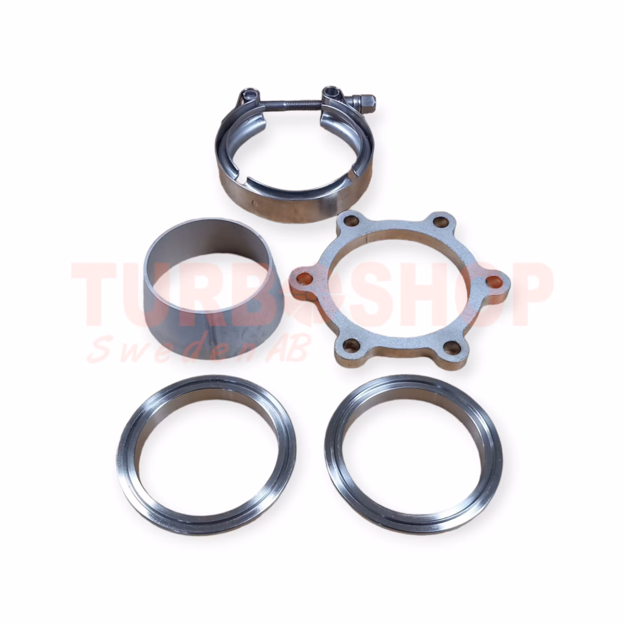 Holset HX40 Intern WG - 3" v-band kit RF